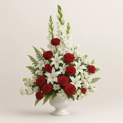 Bunga Meja di Jl. Ringroad Medan